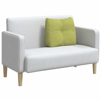 Rücken Kissen Hellgrün 60 x 24 x 50 cm Stoff