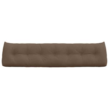 Rücken Kissen Braun 200 x 24 x 50 cm Stoff