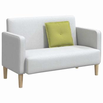 Rückenkissen Hellgrün 50 x 19 x 45 cm Stoff