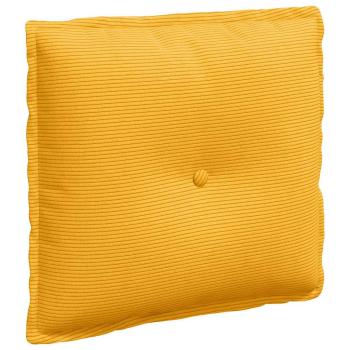 Rückenkissen Helles Gelb 50 x 45 cm Cordstoff