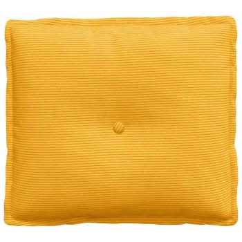 Rückenkissen Helles Gelb 50 x 45 cm Cordstoff