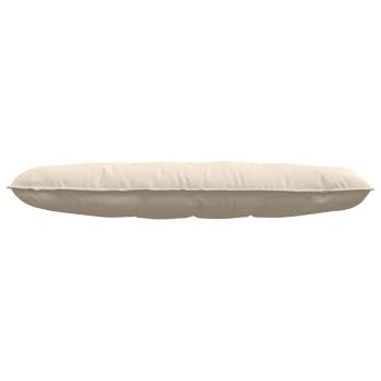 Rückenkissen Beige 140 x 50 cm Mikrofaserstoff