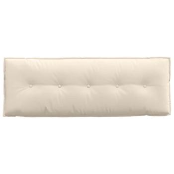 Rückenkissen Beige 140 x 50 cm Mikrofaserstoff