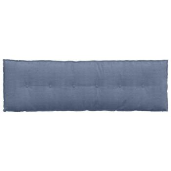 Rückenkissen Blau 160 x 50 cm Cordstoff
