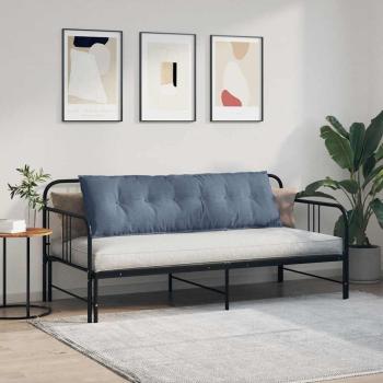 Rückenkissen Blau 160 x 50 cm Cordstoff