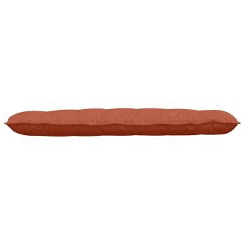 Rückenkissen Rot-Orange 160 x 50 cm Cordstoff