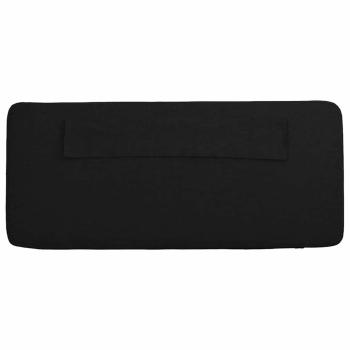 Gepolstertes Kopfteil mit Kopfteil Braun und Schwarz 80 cm