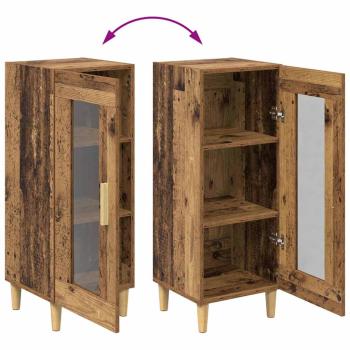 Altholz 34.5 x 32.5 x 90 cm Holzwerkstoff