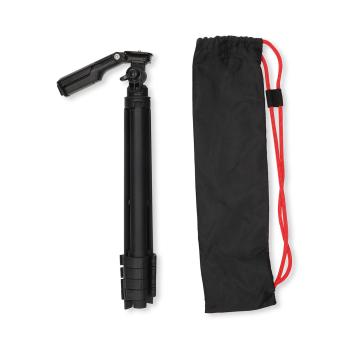 Stativ | Maximale Belastbarkeit: 3 kg | Min. arbeitshöhe: 41.5 cm | Max. Arbeitshöhe: 160 cm | 5 Segmente | Pan & Tilt | Tragetasche enthalten | ABS / Aluminium | Schwarz