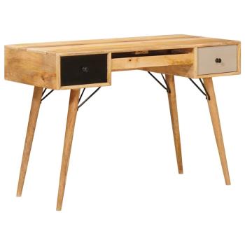 ARDEBO.de - Schreibtisch Braun 110 x 55 x 76 cm Massivholz Mango