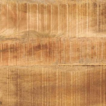 Couchtisch Braun und Schwarz 110 x 55 x 35 cm Massivholz Mango