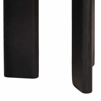 Satztische 2 pcs Weiß Massivholz Mango