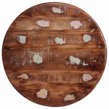 Nesting-Couchtische 3 Stk. Mehrfarbig Ø 54 x 40 cm