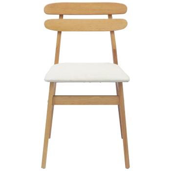 Esszimmerstuhl 2 pcs Natürlich und hell Massivholz