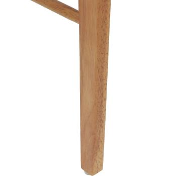 Esszimmerstuhl 2 pcs Natürlich und hell Massivholz