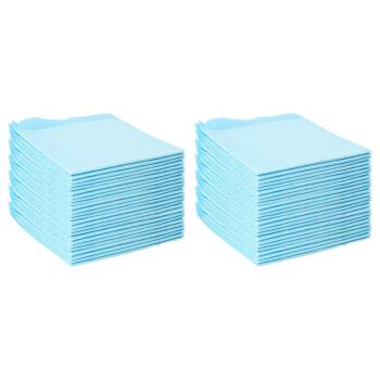 Haustier Training Pad 50 pcs Blau und Weiß 45 x 33 cm