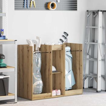 ARDEBO.de - Golf Schrank Uni Artisan-Eiche 102 x 45 x 85,5 cm