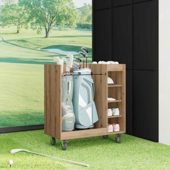 Golf Schrank Mit Rad Uni Artisan-Eiche 65 x 45 x 98 cm