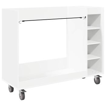 Golf Schrank Mit Rad Uni Weiß 120 x 45 x 98 cm