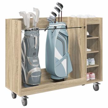 Golf Schrank Mit Rad Uni Sonoma-Eiche 65 x 45 x 98 cm
