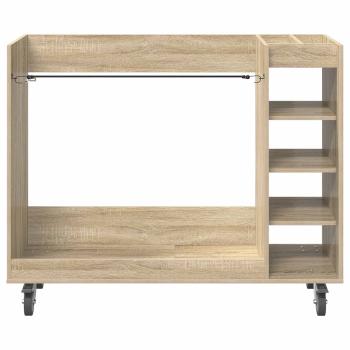 Golf Schrank Mit Rad Uni Sonoma-Eiche 65 x 45 x 98 cm