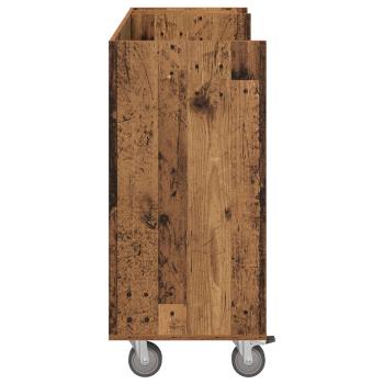 Golf Schrank Mit Rad Uni Altholz 65 x 45 x 98 cm