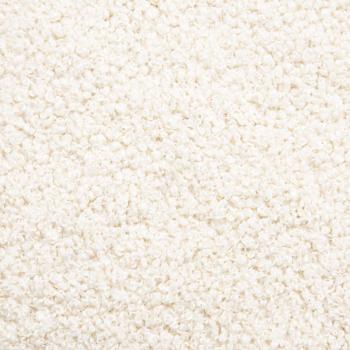 Kinderbettgestell mit Kopfteil Creme 80 x 200 cm Schafstoff