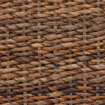 Beistelltisch Natur 44,5 x 45 x 45 cm Massives Mahagoni Holz