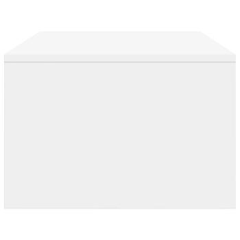 Wandtisch Wandmontiert Weiß 100 x 45 x 30 cm Holzwerkstoff