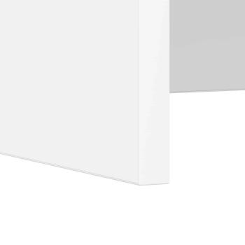 Wandtisch Wandmontiert Weiß 100 x 45 x 30 cm Holzwerkstoff