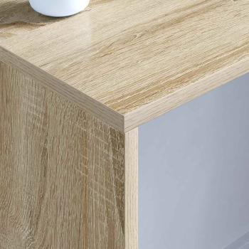 Wandtisch Sonoma-Eiche 100 x 45 x 30 cm Holzwerkstoff