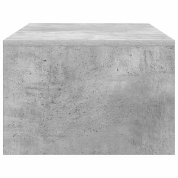 Wandtisch Beton Grau 100 x 45 x 30 cm Holzwerkstoff