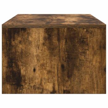Wandtisch Geräucherte Eiche 100 x 45 x 30 cm Holzwerkstoff