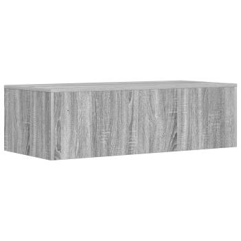 Wandtisch Graues Sonoma 100 x 45 x 30 cm Holzwerkstoff
