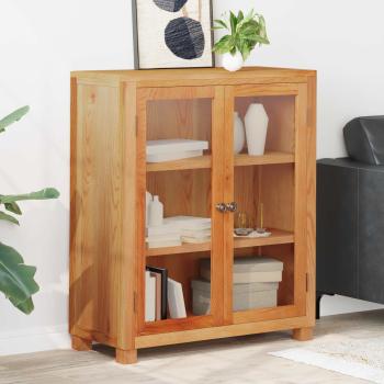 ARDEBO.de - Schrank mit Regal mit Tür Braun 80 x 35 x 95 cm Holzwerkstoff