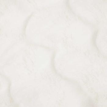 Kunstfell Kaninchenfell Decke Weiß 130 x 150 cm Polyester