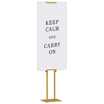 Messestände 2 pcs Gold 30 x 24 x 208 cm Eisen