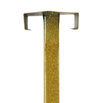 Messestände 2 pcs Gold 30 x 24 x 208 cm Eisen