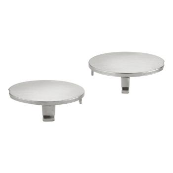 ARDEBO.de GROHE Abdeckkappe 64585, für Thermostatgriffe, 2 Stück, supersteel (64585DCM)