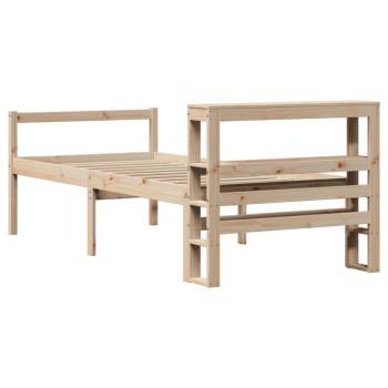 Seniorenbett mit Kopfteil ohne Matratze 90x190 cm