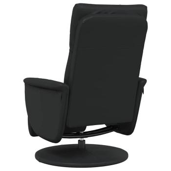 Massage Relaxsessel Schwarz 71 x 90 x 105 cm Kunstleder