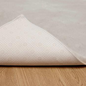 Kunstfell Hasen Teppich Olite Beige 160 x 230 cm Polyester
