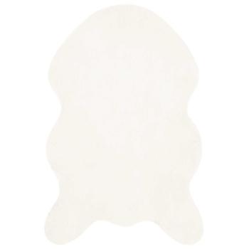 Kunstfell Hasen Teppich Olite Creme 80 x 120 cm Polyester