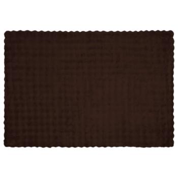 Kunstfell Kaninchenfell Decke Kamel 150 x 220 cm Polyester