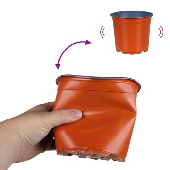 Blumentopf 100 pcs Keramik Ø 15 x 12,5 cm Kunststoff