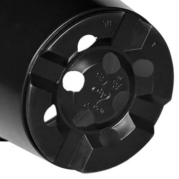 Blumentopf 50 pcs Schwarz Ø 15 x 12,5 cm Kunststoff