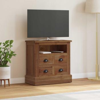 ARDEBO.de - Aufbewahrungsschrank Braun 60 x 30 x 60 cm Massivholz Teak