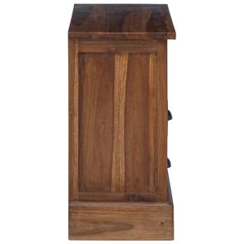 Aufbewahrungsschrank Braun 60 x 30 x 60 cm Massivholz Teak