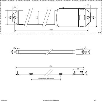 EVN Saneo LED-Sanierungseinsatz, Ersatz für T8 0,9m, 220-240V/AC, weiß (LUM8091840)