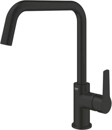 GROHE Start Einhand-Spültischbatterie, Quickfix, Niederdruck, 1/2", matt black (1012422430)